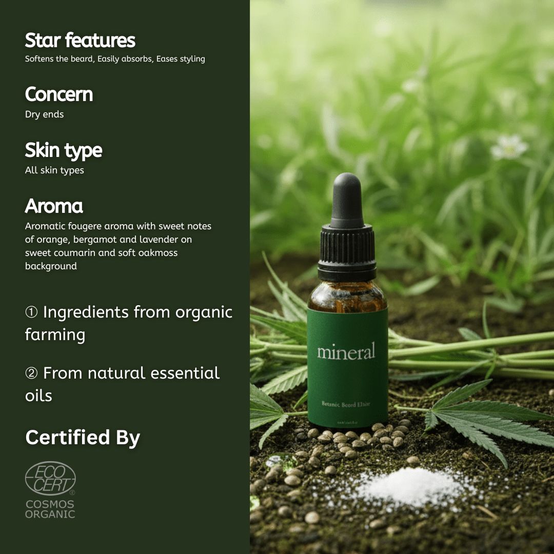 Botanic Beard Elixir - Mineral