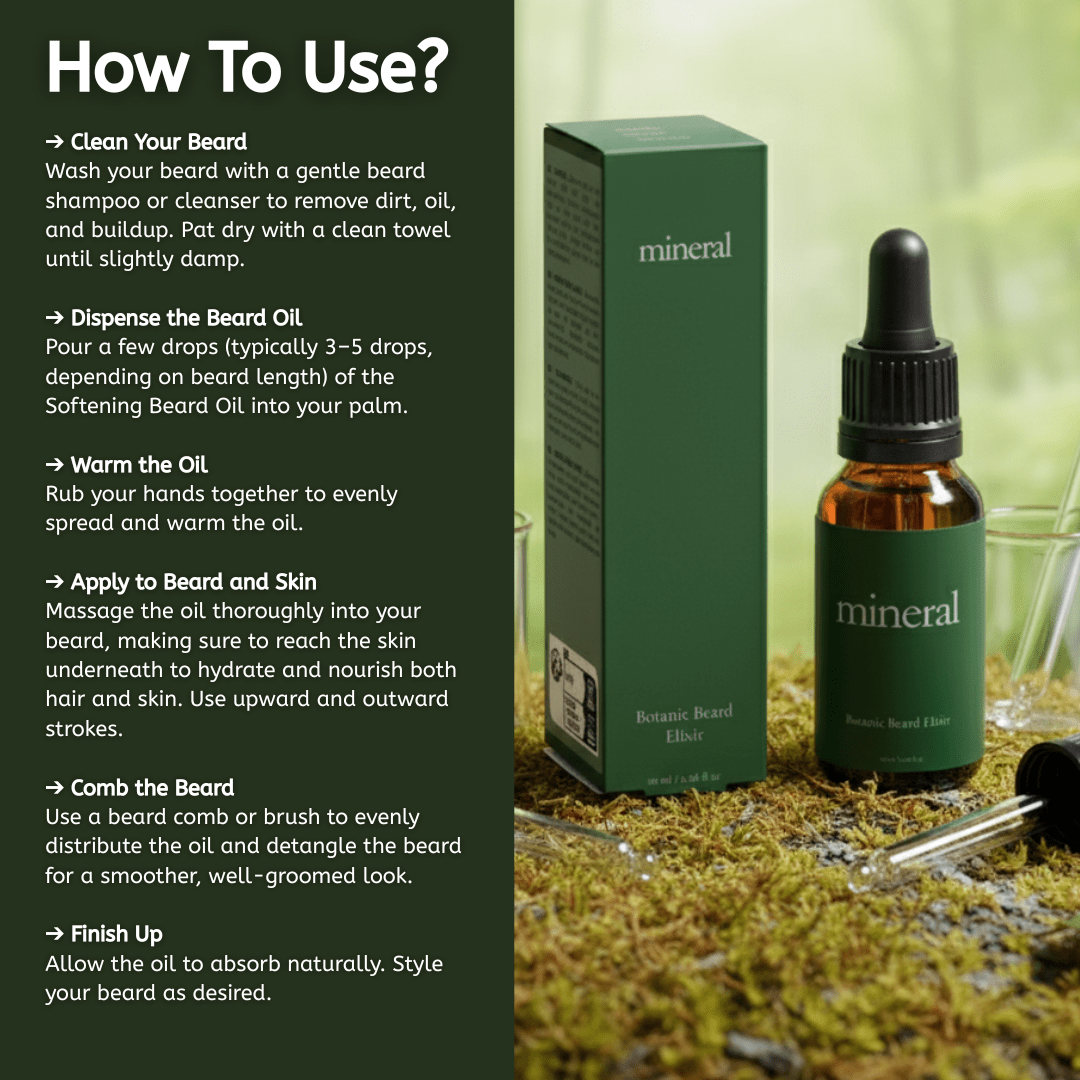 Botanic Beard Elixir - Mineral