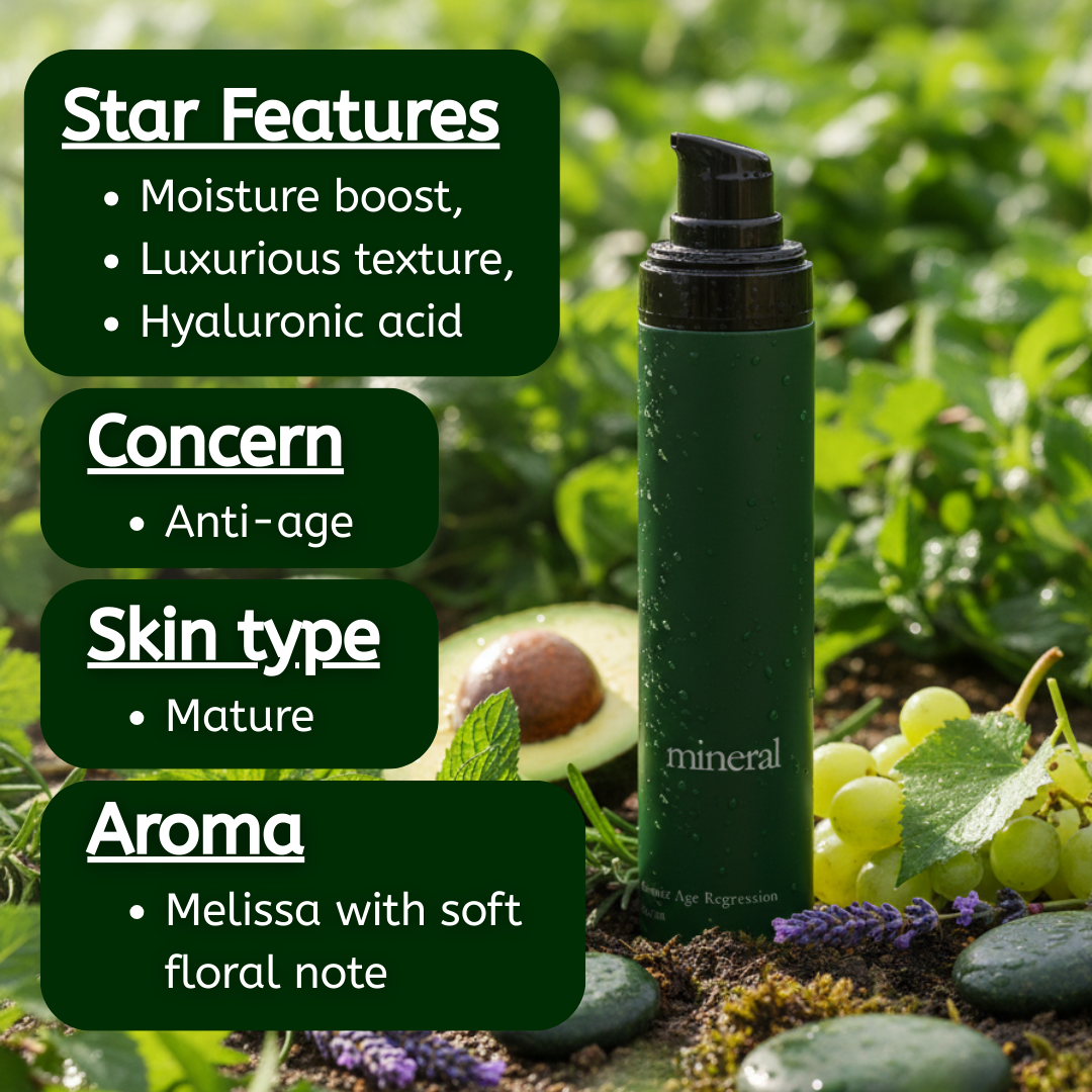 Make Your Skin Look Young With Botanic Age Regression Cream - Mineral