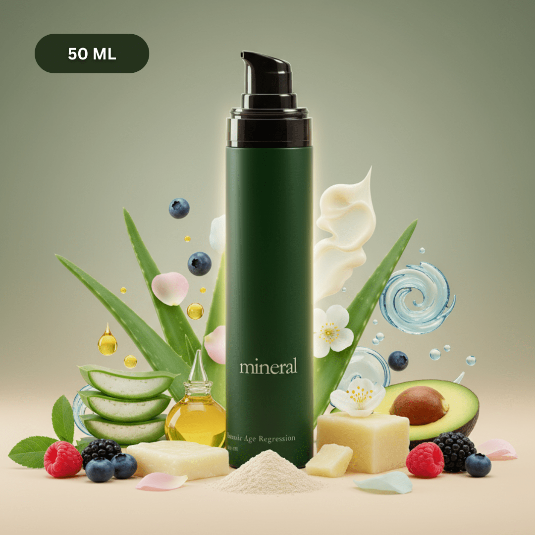 Botanic Age Regression Cream - Mineral vegan face moisturizer